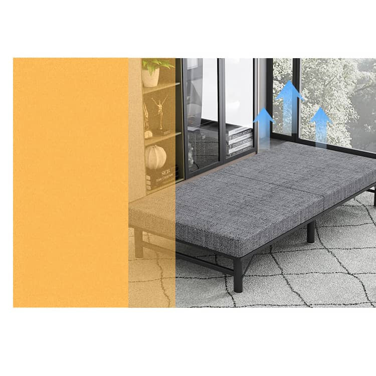 Modern Grey & Black Bed with Bamboo Charcoal Foam and Laminated Wood fcsnm-904 Modern Grey & Black Bed with Bamboo Charcoal Foam and Laminated Wood fcsnm-904