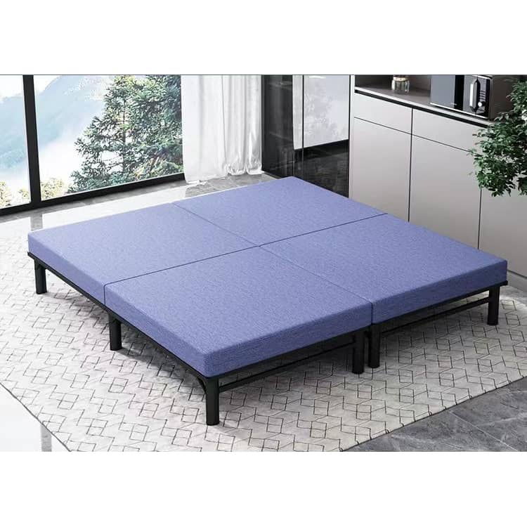 Modern Grey & Black Bed with Bamboo Charcoal Foam and Laminated Wood fcsnm-904 Modern Grey & Black Bed with Bamboo Charcoal Foam and Laminated Wood fcsnm-904