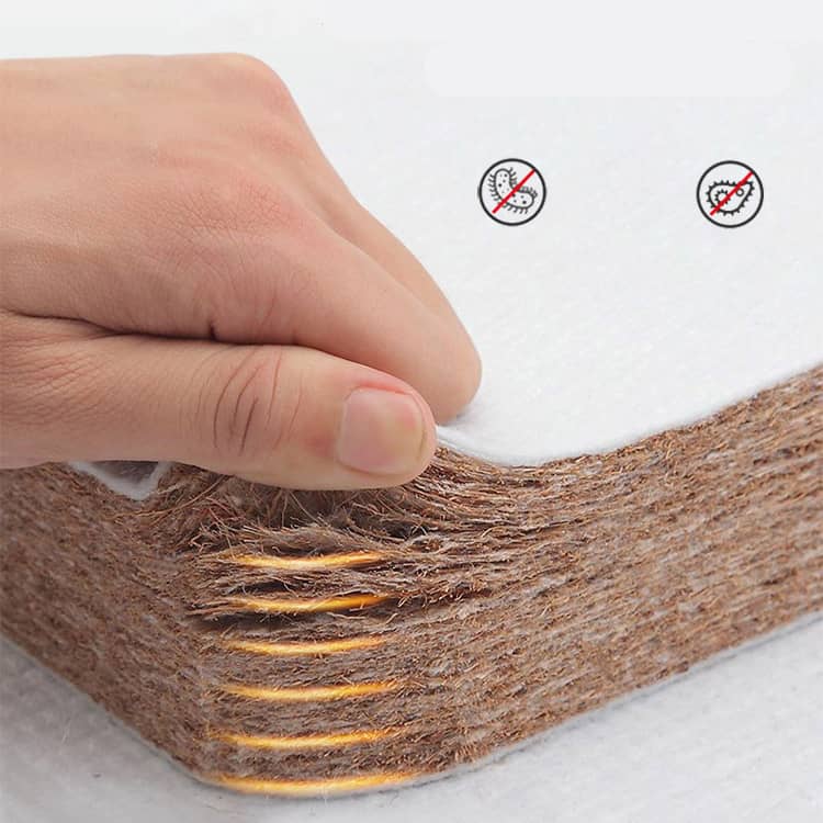 Premium Comfort Bed Mattress - Grey, Black, Light Brown, Blue - Laminated Wood, Bamboo Charcoal, Coconut Palm, Latex, Figure Cotton, Polyester Layers fcsnm-906 Premium Comfort Bed Mattress - Grey, Black, Light Brown, Blue - Laminated Wood, Bamboo Charcoal, Coconut Palm, Latex, Figure Cotton, Polyester Layers fcsnm-906