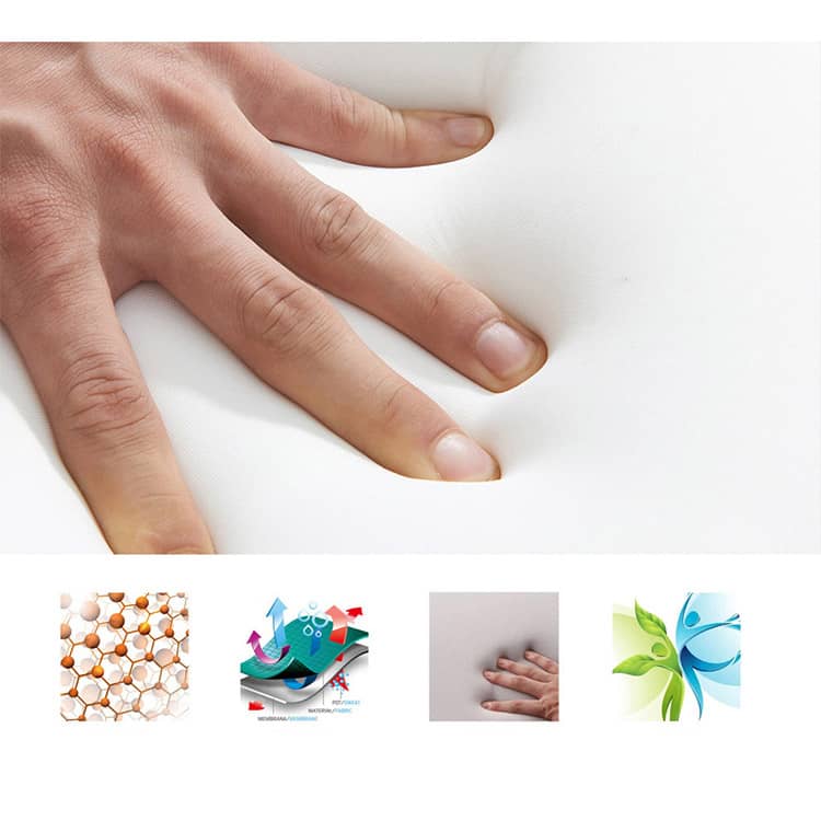 Modern Multi-Layer Steel and Wood Bed with Bamboo Charcoal Foam and Figure Cotton Topper - Available in Grey, Black, Blue, Brown, and Off White fcsnm-908 Modern Multi-Layer Steel and Wood Bed with Bamboo Charcoal Foam and Figure Cotton Topper - Available in Grey, Black, Blue, Brown, and Off White fcsnm-908