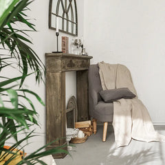 Vintage Chinese Fir Entryway Console Table for Mudroom fcwz-2351