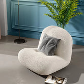 Cozy Sherpa Lounge Chair: Modern Comfort for Your Living Space fel-1996