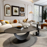 Elegant Sintered Stone Coffee Table - Perfect Addition to Your Modern Home Decor fel-2436