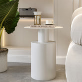 Premium Wooden Coffee Table - Elegant & Sturdy Small Coffee Table for Living Room or Patio fel-2446