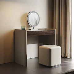 Stylish Synthetic Leather Stool for Modern Home Decor - Versatile Seating Solution fhx-4576