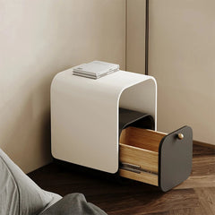 Stylish Pine Bedside Cupboard with Sleek Design for Modern Bedrooms fjd-4728