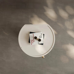 Elegant Modern Bedside Cupboard with Sleek Acrylic Base - Stylish Storage Solution for Your Bedroom fjd-4735