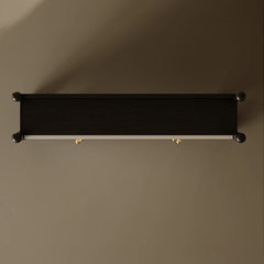 Stylish Ash Wood Density Board Cabinet with Modern Design and Gold Accents - Perfect for Any Room! fjd-4746