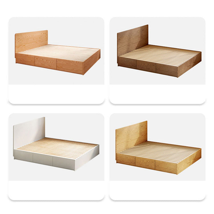 Minimalistic Ash Wood Bed Frame Queen Size Bed with Storage - Functional Design for Bedroom  fjjj-1657 Minimalistic Ash Wood Bed Frame Queen Size Bed with Storage - Functional Design for Bedroom  fjjj-1657