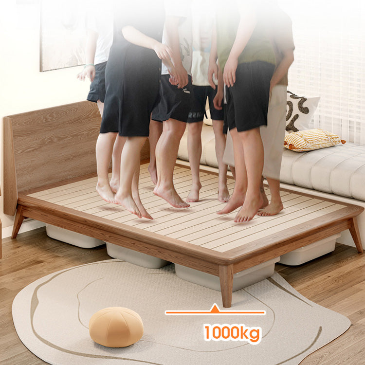 Sleek Ash Wood Bed Frame with Luxurious Down Corduroy Upholstery in Earthy Hues fjjj-1660 Sleek Ash Wood Bed Frame with Luxurious Down Corduroy Upholstery in Earthy Hues fjjj-1660