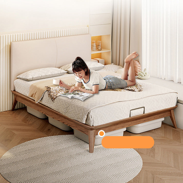 Elegant Ash Wood Chair with Genuine Leather and Faux Leather Options in Beige, Brown, and Grey fjjj-1662 Elegant Ash Wood Chair with Genuine Leather and Faux Leather Options in Beige, Brown, and Grey fjjj-1662