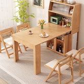 Convertible Dining Table Cabinet - Ideal for Small Spaces fjnl-1582