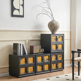 Vintage TV Stand in Pine Wood with Silk Decor - Perfect Design for Living Room fjnw-4544