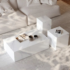 Modern Ceramic Sintered Stone Coffee Table Set fjx-2644 – Stylish Addition to Your Living Space