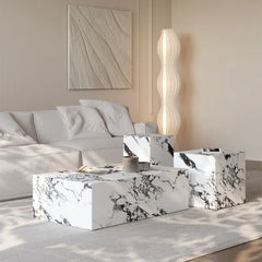 Modern Ceramic Sintered Stone Coffee Table Set fjx-2644 – Stylish Addition to Your Living Space