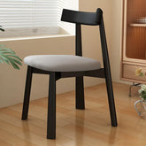 Stylish Oak Dining Chair with PU Leather Upholstery for Modern Elegance fjx-2659