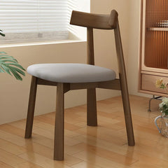 Stylish Oak Dining Chair with PU Leather Upholstery for Modern Elegance fjx-2659