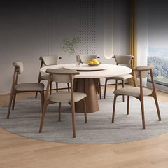 Stylish Oak Dining Chair with PU Leather Upholstery – Modern Elegance Dining Chair fjx-2666