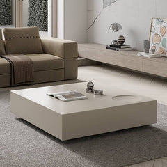 Pine Wood and Carbon Steel Coffee Table - Stylish and Durable Coffee Table for Living Room Decor fld-2750