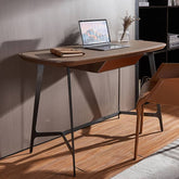 Stylish Stainless Steel Table with Faux Leather Finish - Modern Design & Durable Craftsmanship fld-2751