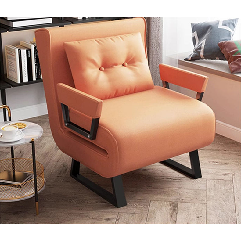 Luxurious Green Leathaire Bed - Vibrant Orange Accents for Modern Decor foltm-1560 Luxurious Green Leathaire Bed - Vibrant Orange Accents for Modern Decor foltm-1560