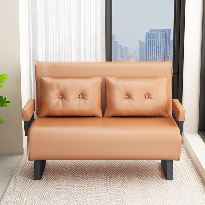 Luxurious Green Leathaire Bed - Vibrant Orange Accents for Modern Decor foltm-1560 Luxurious Green Leathaire Bed - Vibrant Orange Accents for Modern Decor foltm-1560