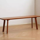 Cherry Wood Elegance: Stylish Long Stool for Home Decor fpmxm-2777