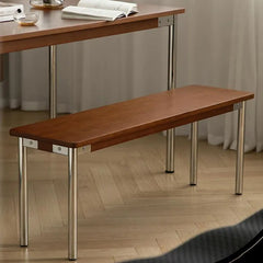 Elegant Boxwood Stool with Sleek Metal Legs for Modern Interiors fpmxm-2778