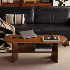 Elegant Cherry Wood Coffee Table with Modern Design – Perfect for Living Rooms fpmxm-2781