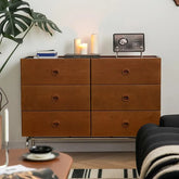 Stylish Boxwood Beech 6-Drawer Cabinet for Modern Living Spaces fpmxm-2794