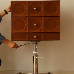 Stylish Boxwood Beech Cabinet - Modern Elegance for Your Living Room fpmxm-2797