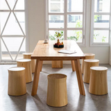 Solid Pine Wood Coffee Table Set - Elegant Modern Design for Your Living Room fsdb-2262