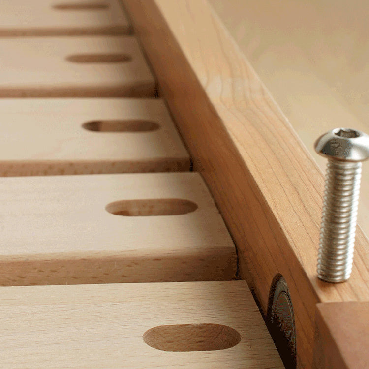 Modern Cal King Beech Wood Bed Frame in Natural Wood Color – Durable & Stylish Design for Bedroom fxgmz-581 Modern Cal King Beech Wood Bed Frame in Natural Wood Color – Durable & Stylish Design for Bedroom fxgmz-581