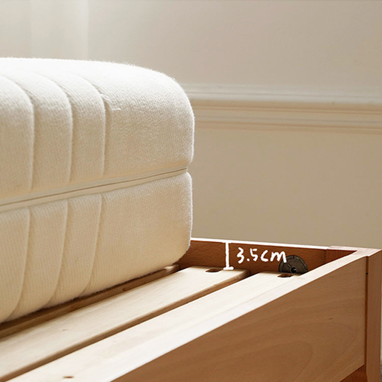 Modern Cal King Beech Wood Bed Frame in Natural Wood Color – Durable & Stylish Design for Bedroom fxgmz-581 Modern Cal King Beech Wood Bed Frame in Natural Wood Color – Durable & Stylish Design for Bedroom fxgmz-581