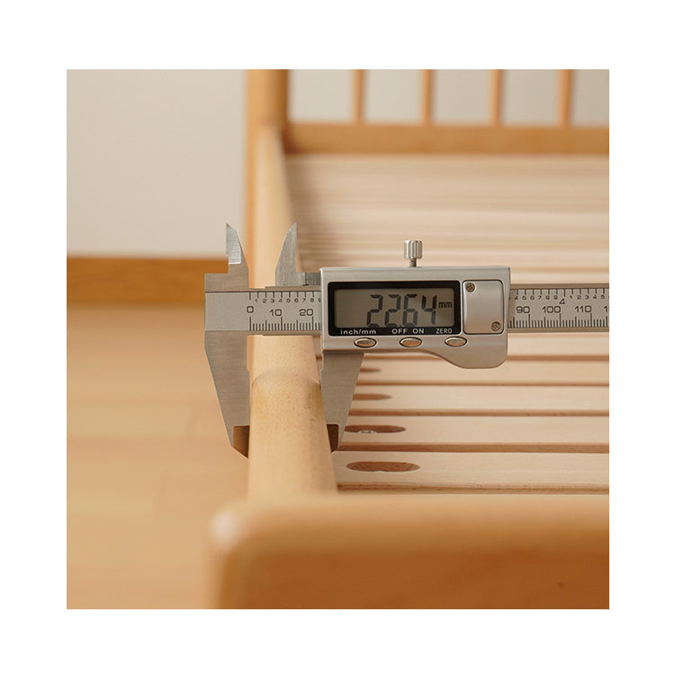 Modern Beech Wood Bed Frame With Sturdy Metal Support - Minimalistic Cal King Size for Bedroom fxgmz-583 Modern Beech Wood Bed Frame With Sturdy Metal Support - Minimalistic Cal King Size for Bedroom fxgmz-583