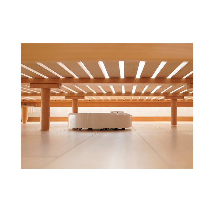 Modern Beech Wood Bed Frame With Sturdy Metal Support - Minimalistic Cal King Size for Bedroom fxgmz-583 Modern Beech Wood Bed Frame With Sturdy Metal Support - Minimalistic Cal King Size for Bedroom fxgmz-583