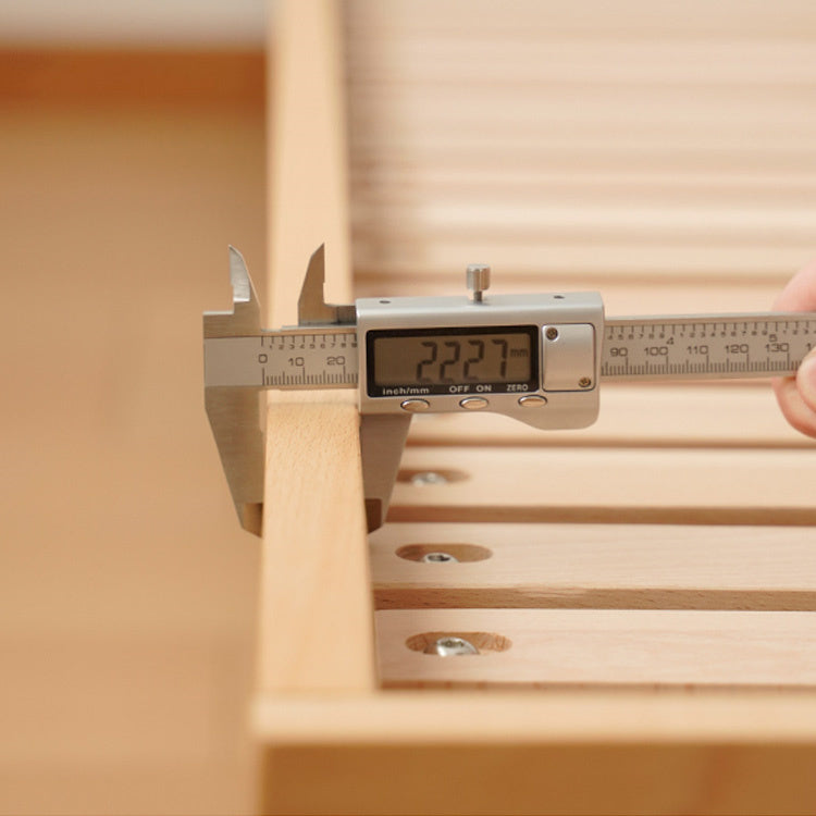 Stunning Beech Wood Metal Platform Bed - Natural Warm Tones for Stylish Bedrooms fxgmz-585 Stunning Beech Wood Metal Platform Bed - Natural Warm Tones for Stylish Bedrooms fxgmz-585