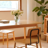 Oval Beech Wood Dining Table – Perfect & Durable Design for 6 fxgmz-597