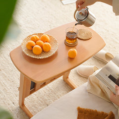 Beech Wood Little End Table with storage – Stylish design for Bedroom and Livingroom fxgmz-620