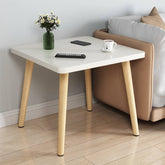 Modern Square or Triangle End Table with Solid Wood Legs – For All Your Rooms fxjc-919