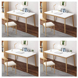 Solid Wood Table in Elegant White Finish - Perfect for Any Modern Home fxjc-920
