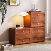 Sleek Solid Wood Cabinet with Elegant Storage Design fyf-2224