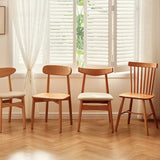 Modern Wooden Dining Chair with Soft Cotton Seat - Perfect for Diningroom fyg-659