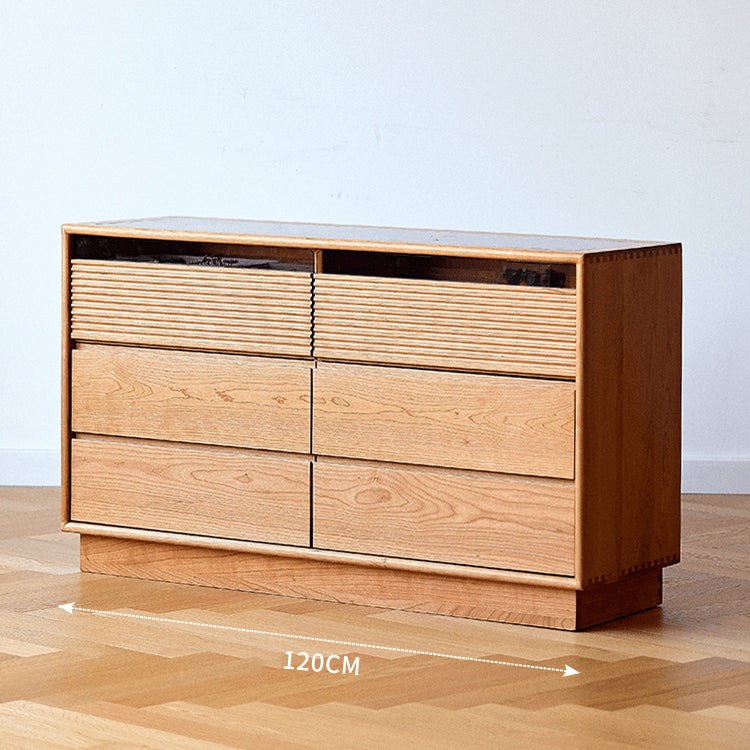 Elegant Cherry Wood Makeup Vanity with Multi-Layer Board and Glass Top fyg-670 Elegant Cherry Wood Makeup Vanity with Multi-Layer Board and Glass Top fyg-670