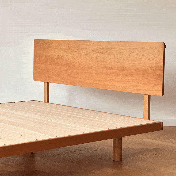 Modern Cal King Cherry Wood Bed Frame sturdy Queen Size Design for Your Bedroom fyg-678 Modern Cal King Cherry Wood Bed Frame sturdy Queen Size Design for Your Bedroom fyg-678
