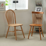 Modern Wooden Dining Chair Collections in Cherry or Oak Wood - Perfect for Diningroom fyx-884
