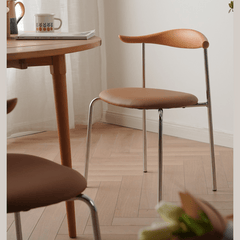 Modern Ash Wood Dining Chair Collections for Your Dining Room fyx-893