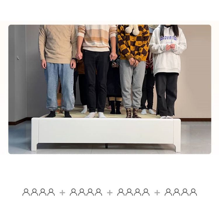 Elegant White Rubber Wood and Pine Bed Frame – Durable Comfort for Your Bedroom glna-232 Elegant White Rubber Wood and Pine Bed Frame – Durable Comfort for Your Bedroom glna-232