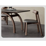 Modern Oak Wood Dining Chair with Comfortable Foam Cushion - Stylish Design for Dining Room hagst-821