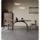 Modern Oak Wood Dining Chair with Comfortable Foam Cushion - Stylish Design for Dining Room hagst-821